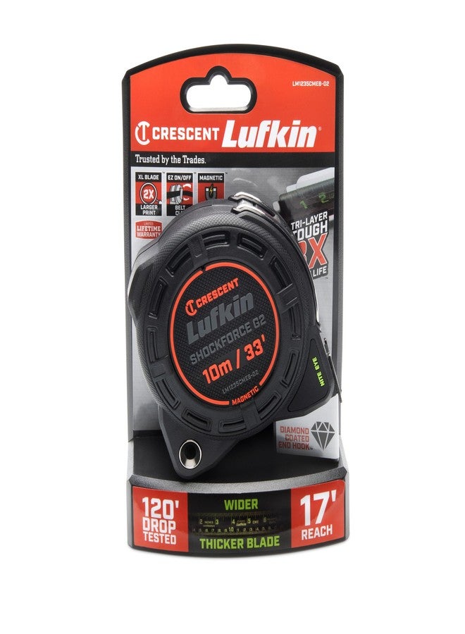 Lufkin Shockforce G2 33-ft Nite Eye Magnetic Tape Measure- LM1235CMEB-02 - Image 5