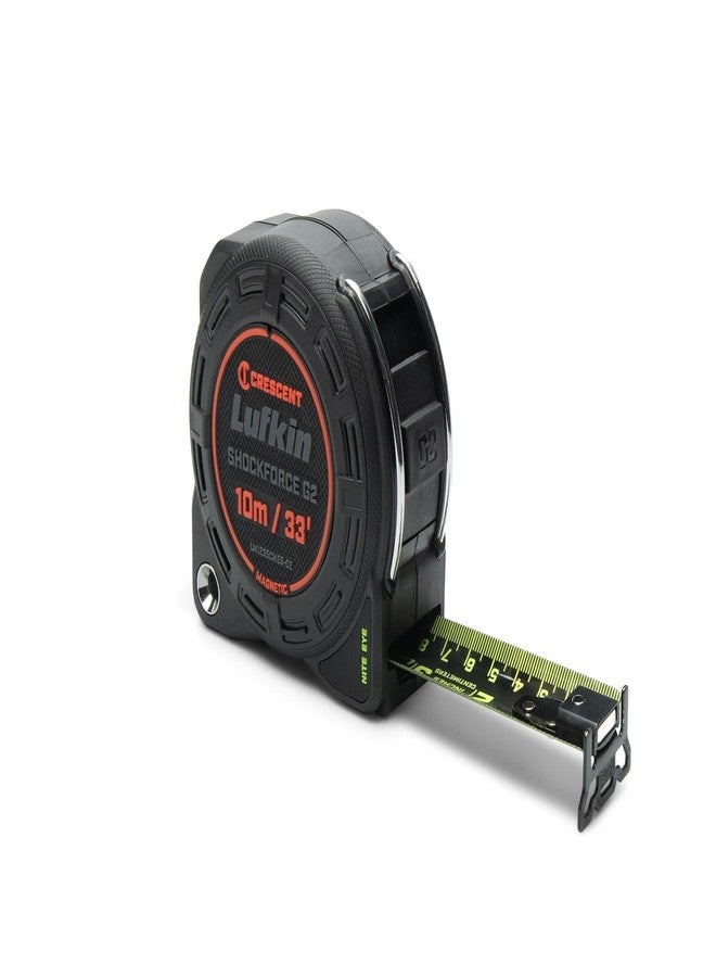 Lufkin Shockforce G2 33-ft Nite Eye Magnetic Tape Measure- LM1235CMEB-02 - Image 1
