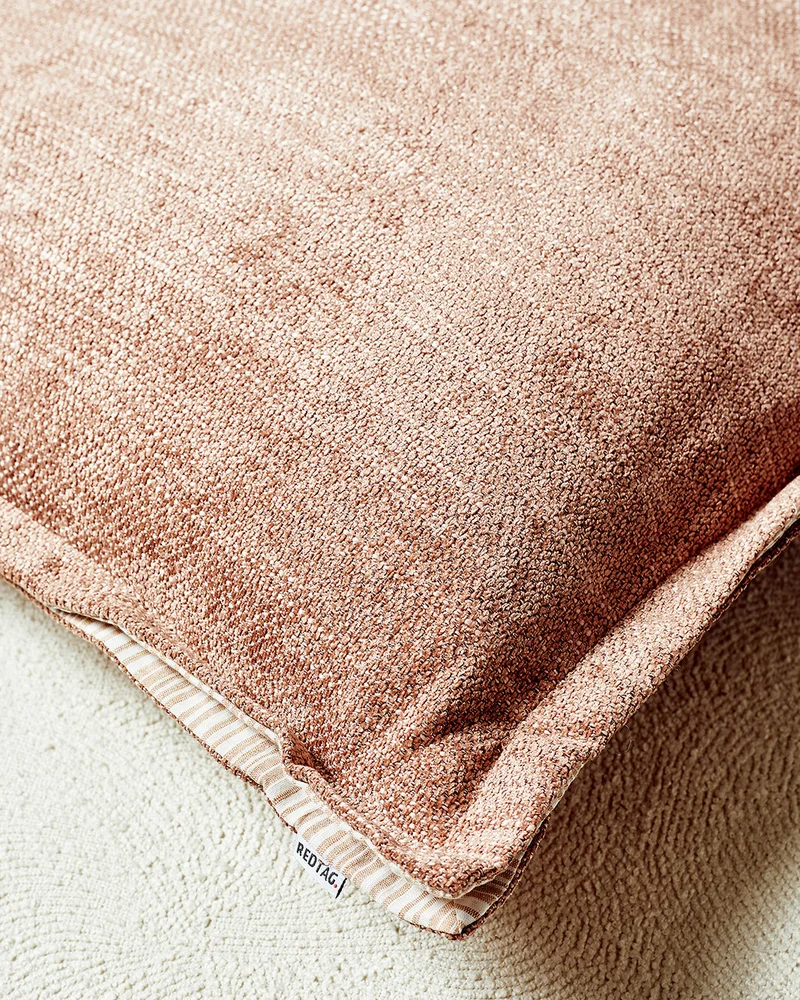 REDTAG Pink Jacquard Cushion