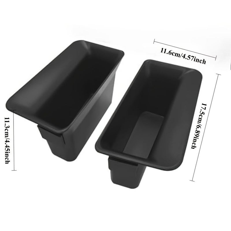 2pcs Car Storage Organizer Tray For VW Golf 8 GTI Mk8 Front Door 2022 2023 - Image 2