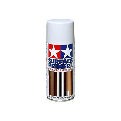 Tamiya TAM87042 87042 Surface Primer L Gray, 180ml Spray Can, Light Gray - Image 3