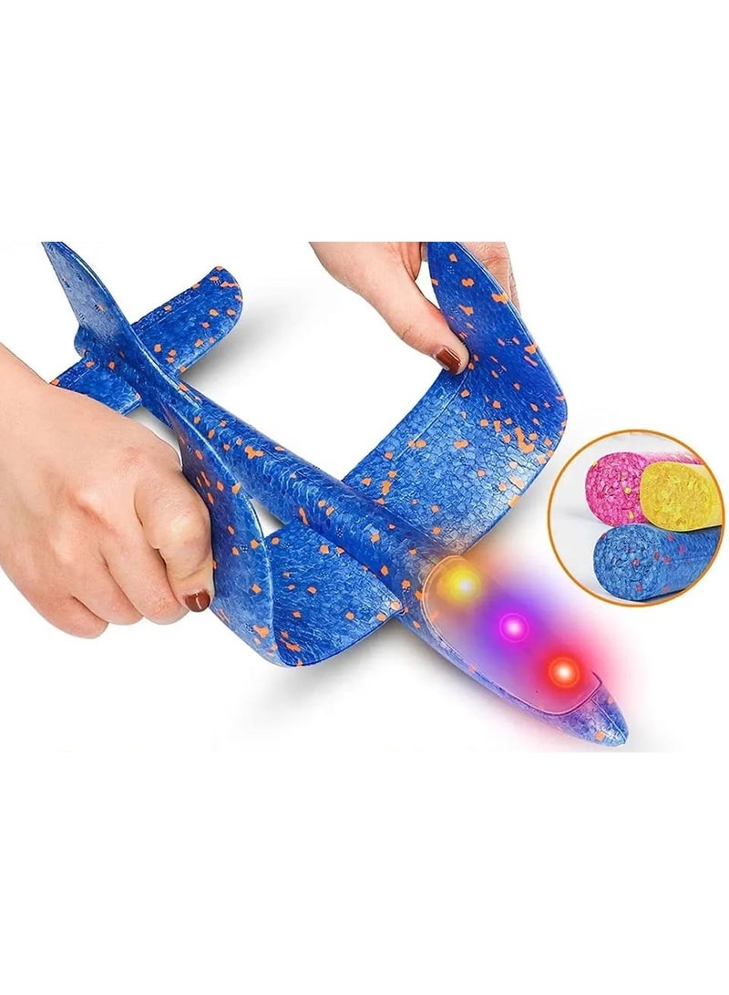 FUN MOMENT Multi-color Kids Plane Launcher Toy with LED Light (Random Selection) - Image 2