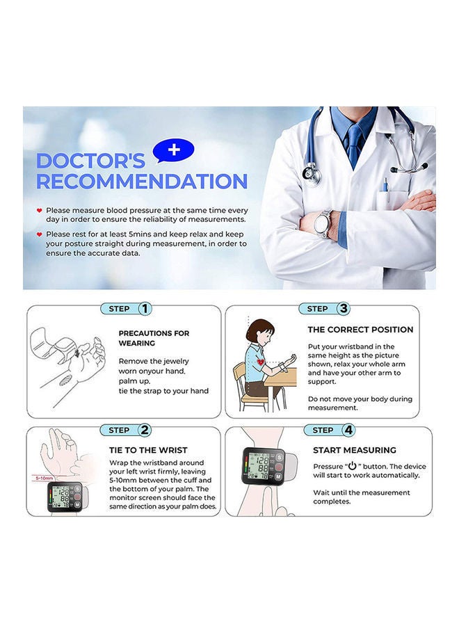 Loquat Portable Automatic Electric Blood-Pressure Meter - Image 4