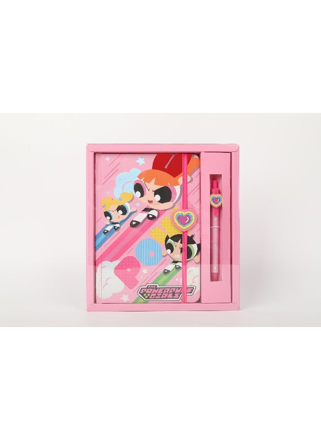 Miniso MINISO The Powerpuff Girls Collection Memo Book Gift Box – Adorable and Practical Stationery Set 
