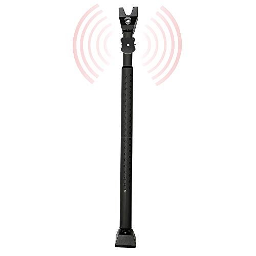 Guard Dog Security Adjustable Sliding Door Security Bar, Door Jammer 2-in-1 Adjustable Door Knob and Sliding Patio Door Stoppers Security with Alarm, 40 Different Adjustments by Guard Dog Security - Image 1