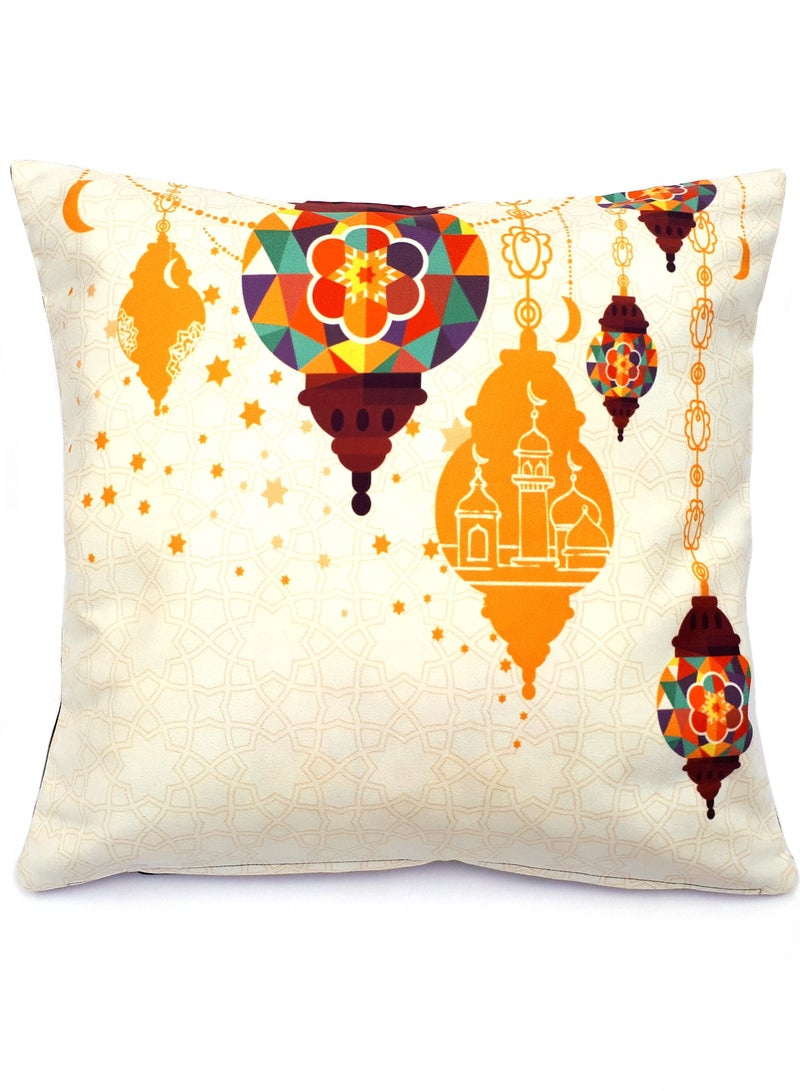 Alwan طقم من 2 غطاء وسادة رمضان كريم و 1 عداء - Image 3