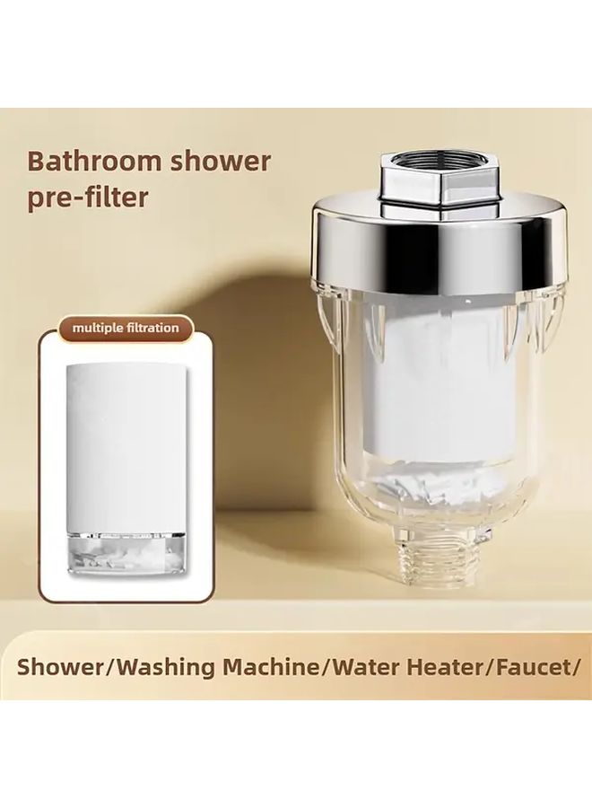 1 2 Inch NPT Multi Stage Sediment Water Filter With Housing And 2 Replacement Filters - Image 1
