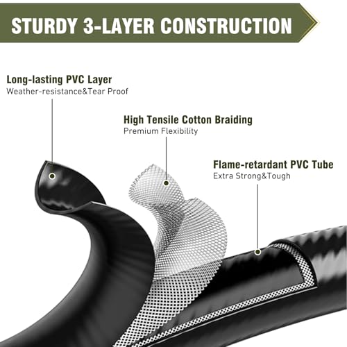 BESTFIRE Propane Regulator,4 Feet High Pressure 0-20 PSI Gas Burner Adjustable Hose,Suitable for propane tanks - Image 4