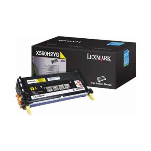 Lexmark X560H2YG X560 Toner Cartridge (Yellow) in Retail Packaging - Image 3