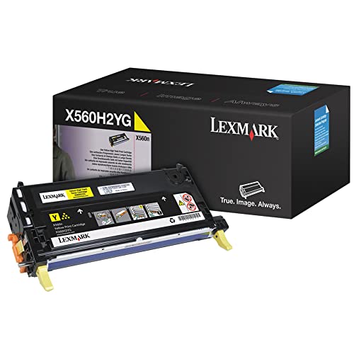 Lexmark X560H2YG X560 Toner Cartridge (Yellow) in Retail Packaging - Image 2