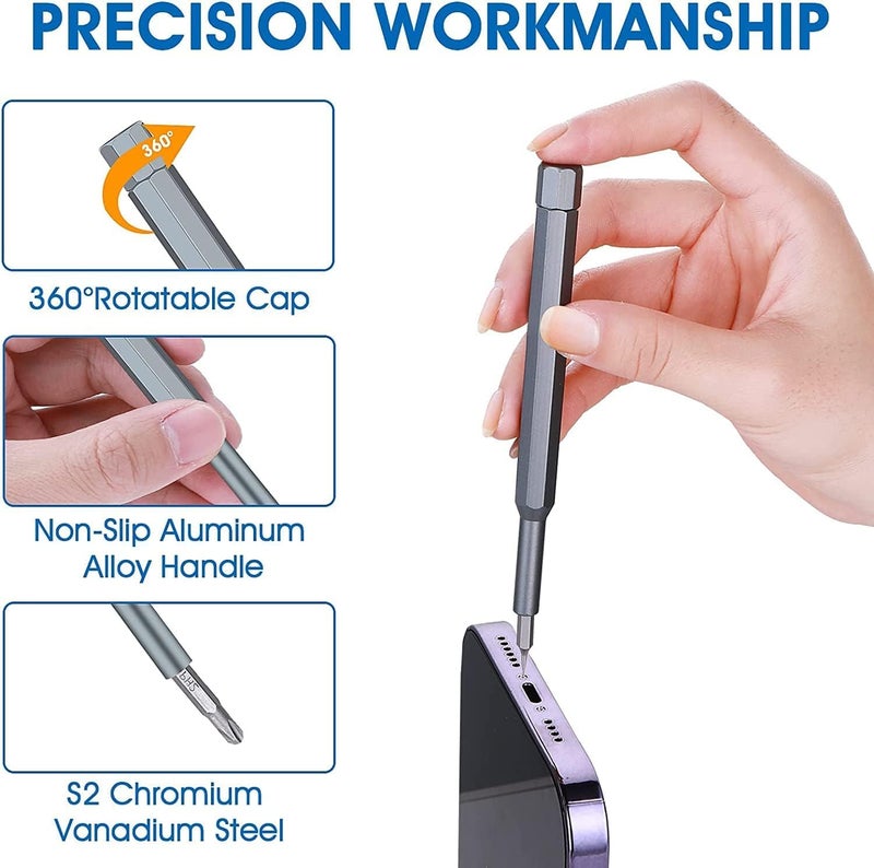 Rinpoche 24 pieces precision screwdriver set electricHome Professional Usescrewdriver set electricscrewdriver tool kit for home use multipurposeToysMobile ComputeriPhoneLaptopElectronicsDIY Repair - Image 4
