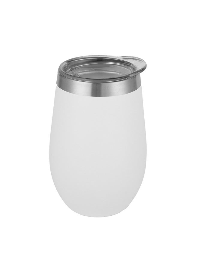 14oz Egg Cup Red Wine Cup Coffee Cup Inside And Outside 304 Stainless Steel Thermos Cup Office Cup 3d Printing Logo