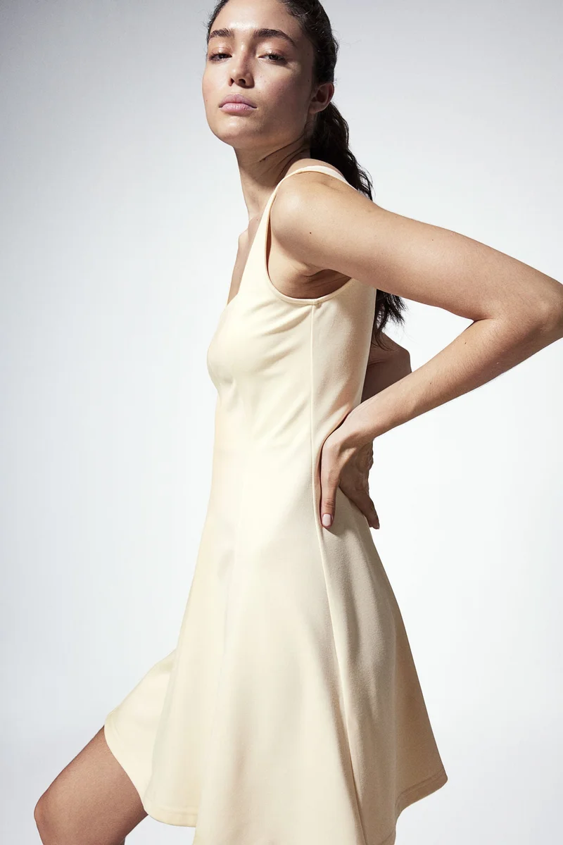 اتش اند ام Square Neck Dress
