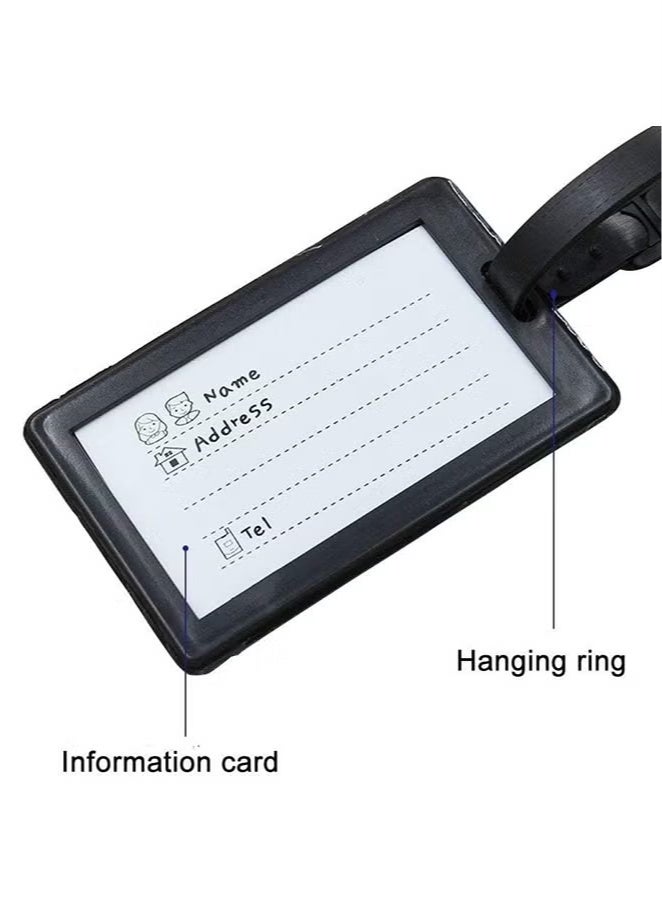 6 Piece Luggage Tags,Suitcase Identify Labels,for travel accessories and Travel Bags - Image 4