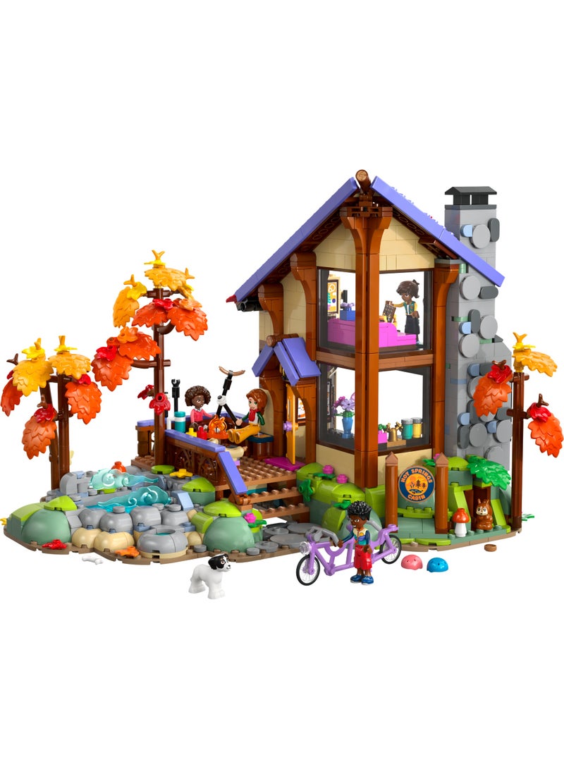 LEGO Friends Cosy Autumn Forest Cabin Toy with Animals 42705 (Age 9+, 1229 Pieces) - Image 2