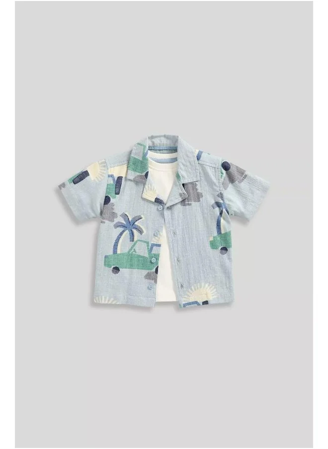 mothercare Shirt and T-Shirt Set