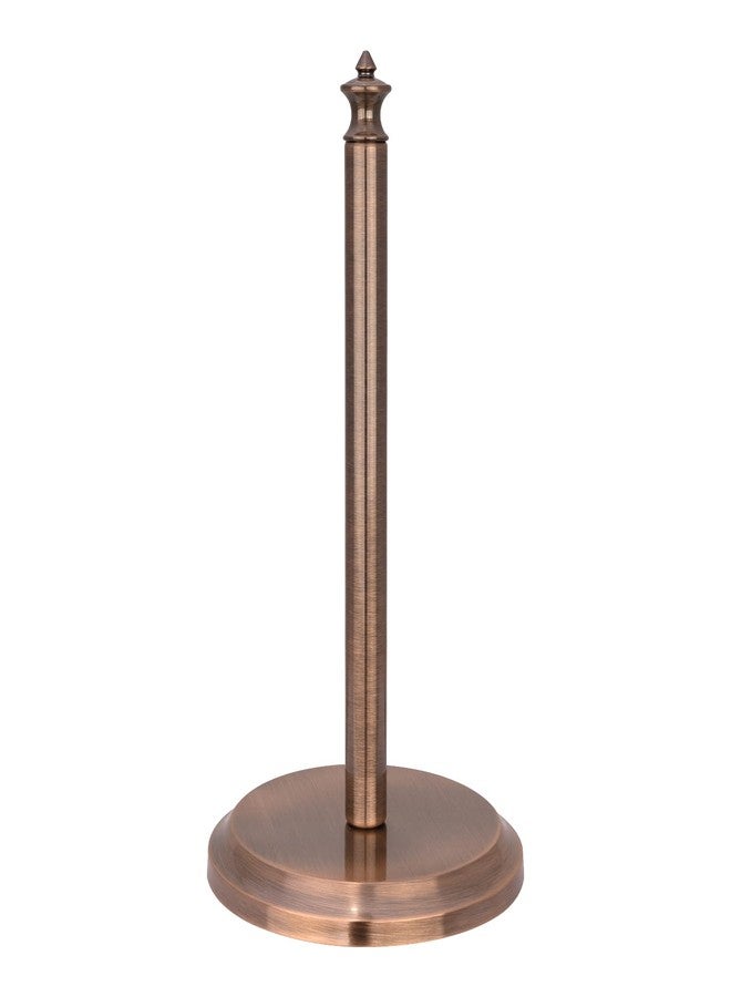 Akicon Paper Towel Holder Stand for Kitchen Countertop & Dining Room Table (Antique Copper, Classical) - Image 1