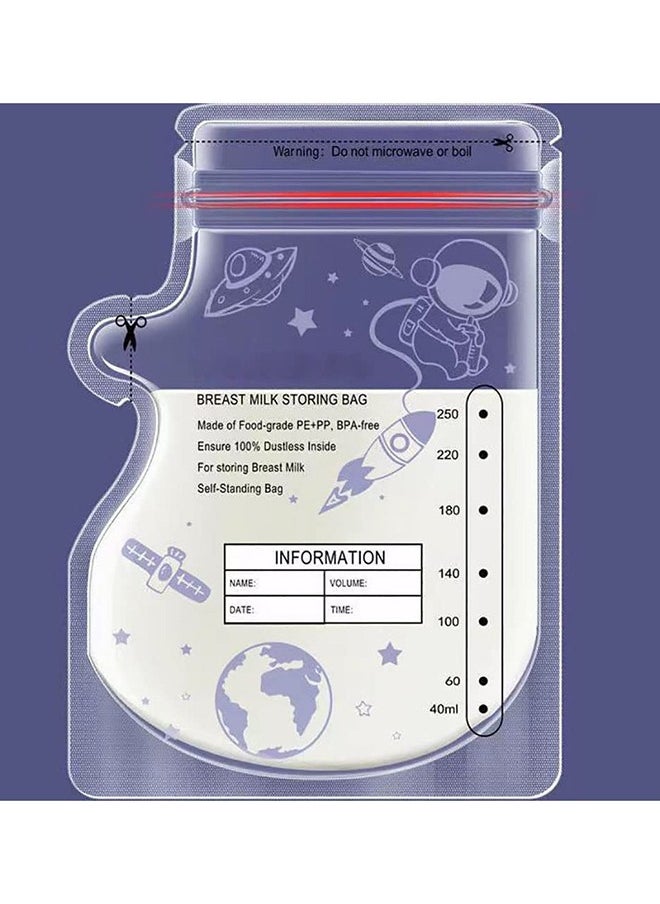 Pack Of 2 Wearable, Double, Hands Free, Low Noise And Painless Breast Pump With 30 Piece Breastmilk Storage Bags