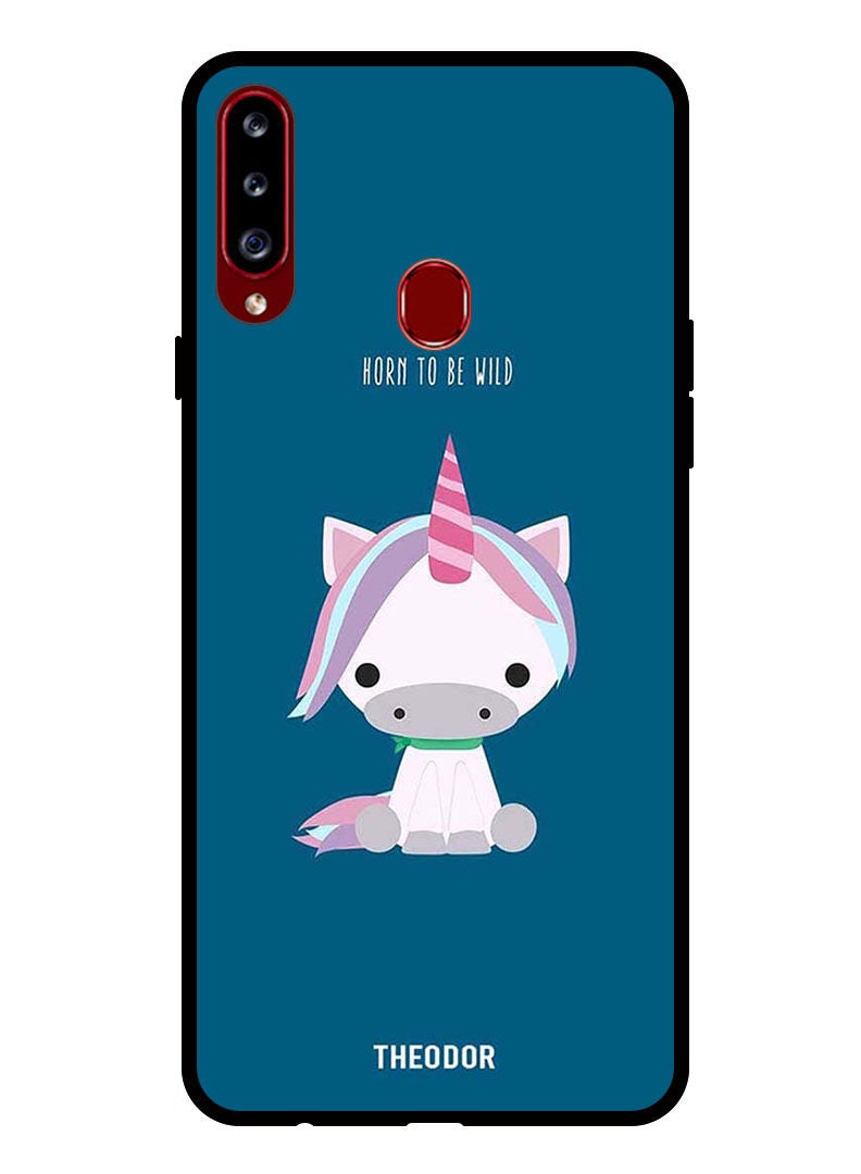 Theodor Protective Case Cover For Samsung Galaxy A20S  Born To Be Wild - Image 1