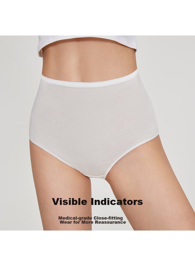Emxee Disposable High-waist Underwear, Pure Cotton, Daily Disposable, Large Size, No-wash Panties, For Pregnant Women, Travel, Business Trips, Menstrual Period Underwear - Image 2