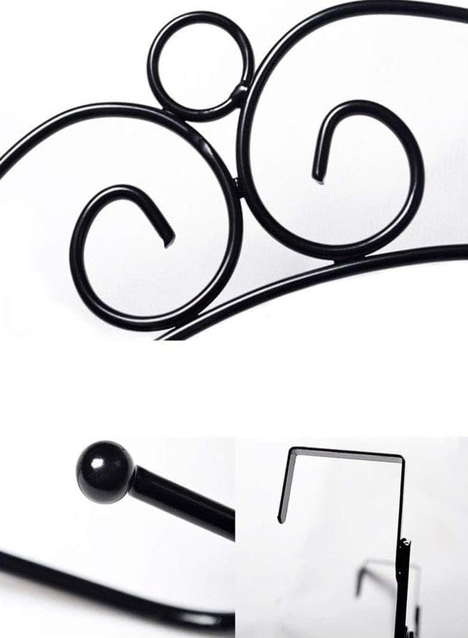 Garth Over The Door Hanger Rack 7 Hooks Decorative Ognazier Hook Rack Stylish Door Hanger Door Hook Hangers with 7 Hooks,Metal Hanging Rack for Home Office Use - Image 5