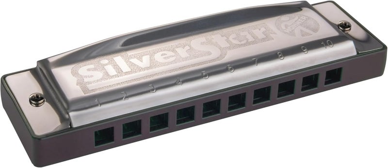 HOHNER Silver Star C Harmonica in DO Tone - Image 1