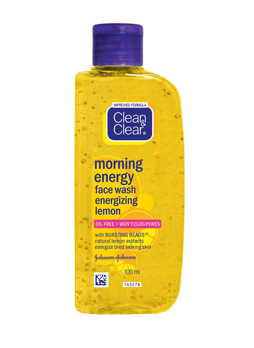 CLEAN & CLEAR Clean & Clear Morning Energy Lemon Face Wash, 100Ml 
