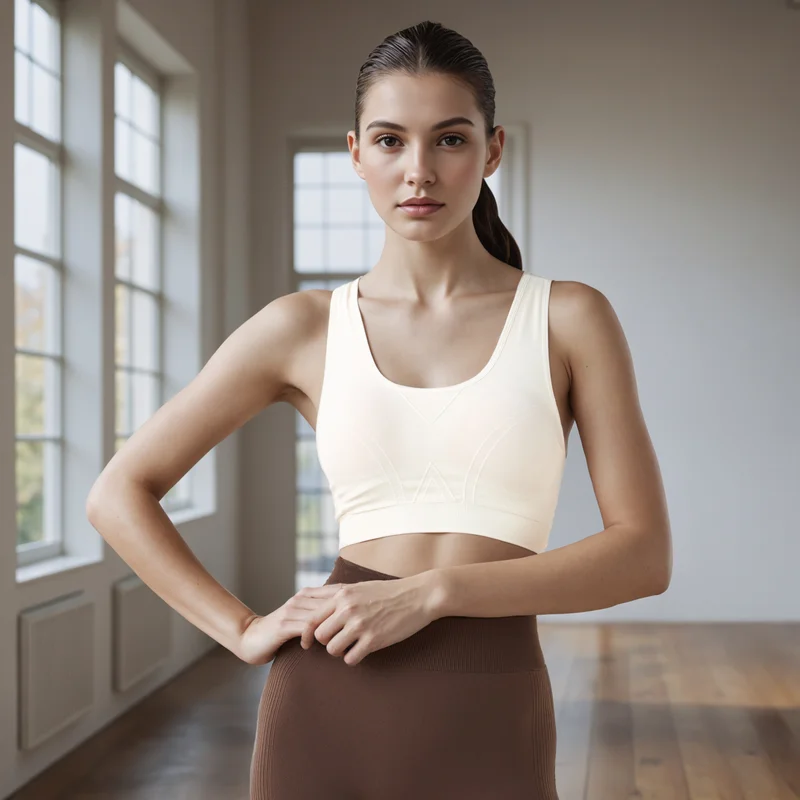 ADOT by Splash Textured Racerback Sports Bra