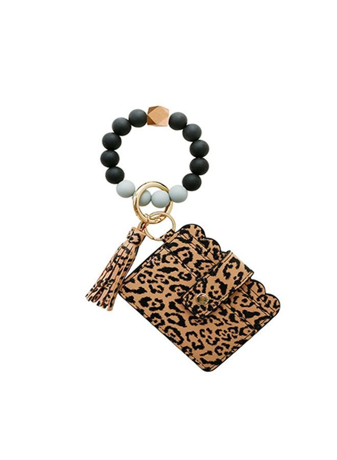 NIBEMINENT Wristlet Keychain Bracelet Wallet  - Image 1