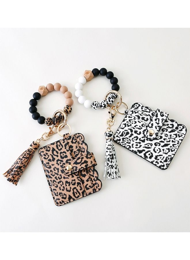 NIBEMINENT Wristlet Keychain Bracelet Wallet  - Image 5