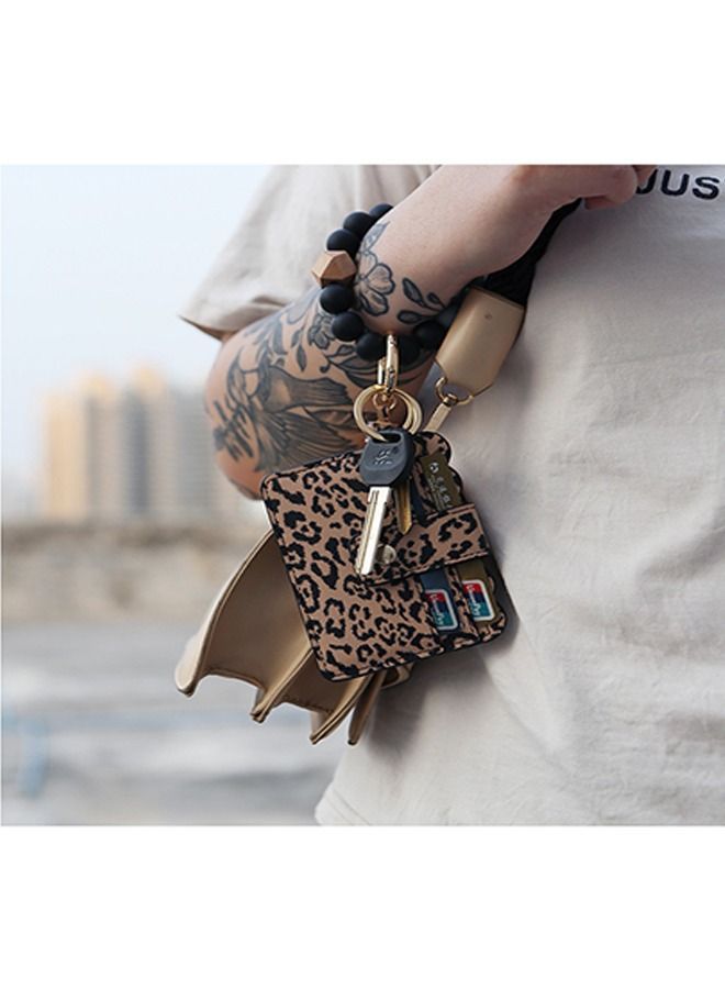 NIBEMINENT Wristlet Keychain Bracelet Wallet  - Image 3