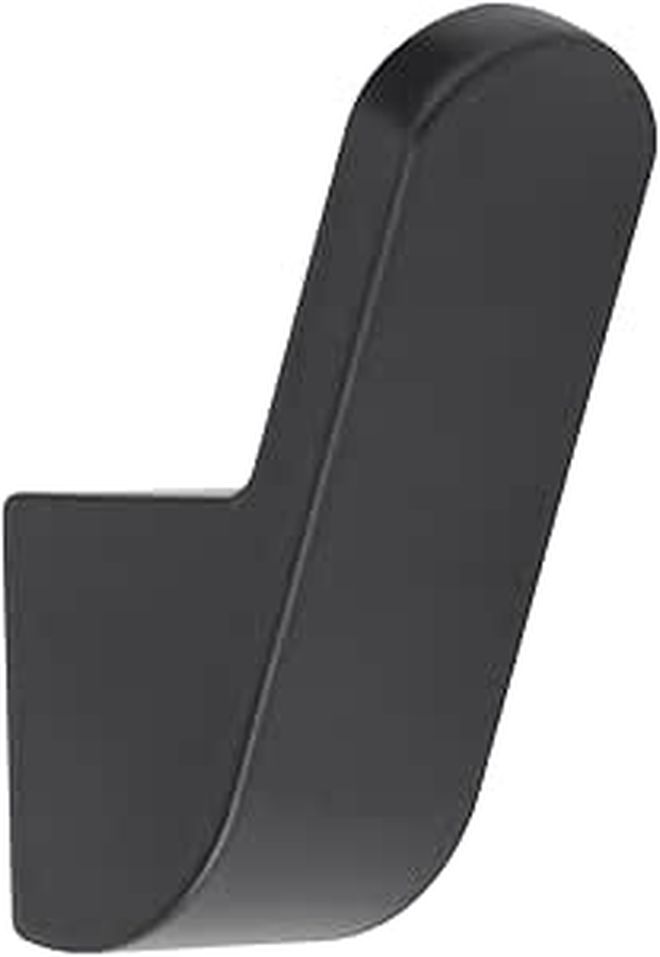 خطاف منظم حمام معلق على الحائط من الألومنيوم الفضائي لحمل المناشف والتخزين خلف الباب لمستلزمات الاستحمام - Image 1