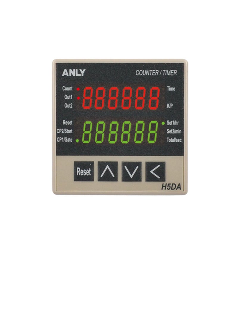 ANLY Multi Function Digital Counter Timer 8Pin H5DA 8 - Image 2