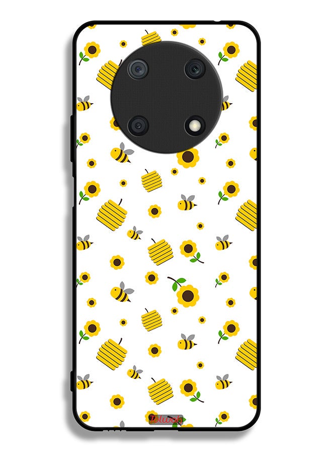 Tolwak Huawei nova Y90 Protective Case Cover Sunflowers And Bees - Image 2