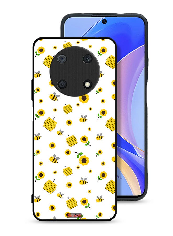 Tolwak Huawei nova Y90 Protective Case Cover Sunflowers And Bees - Image 1