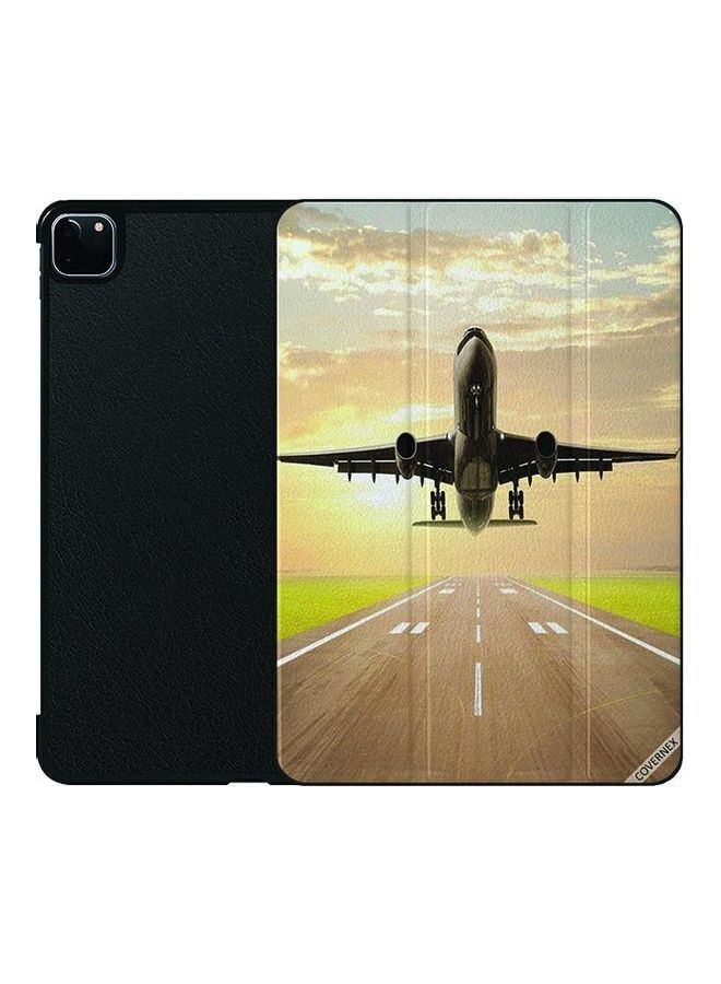 NIBEMINENT Flying From Runway Protective Case Cover For Apple iPad Pro 2nd Gen Multicolour - Image 2
