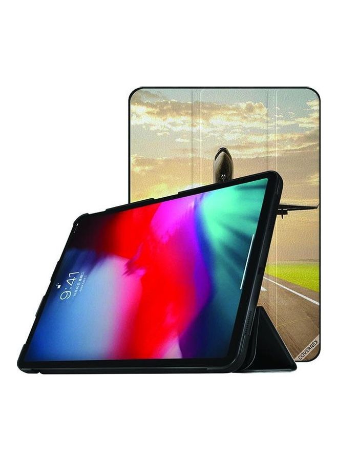 NIBEMINENT Flying From Runway Protective Case Cover For Apple iPad Pro 2nd Gen Multicolour - Image 3