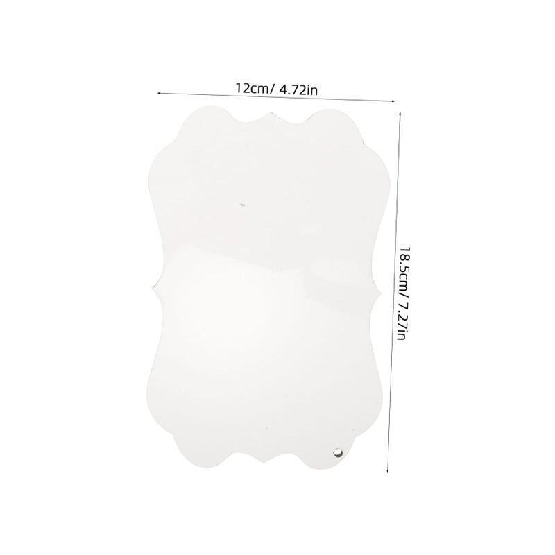 White Sublimation Photo Frame DIY Thermal Transfer Rectangular Picture Frame Home Decor - Image 3