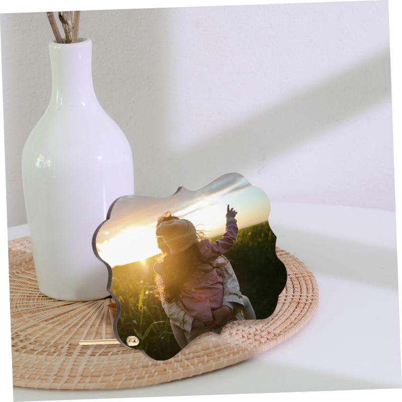White Sublimation Photo Frame DIY Thermal Transfer Rectangular Picture Frame Home Decor - Image 5