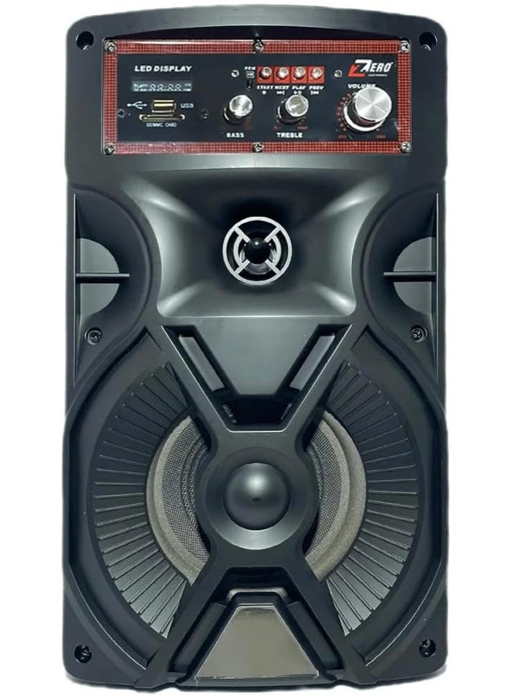 سبيكر زيرو ZR-6820 2.0  أسود