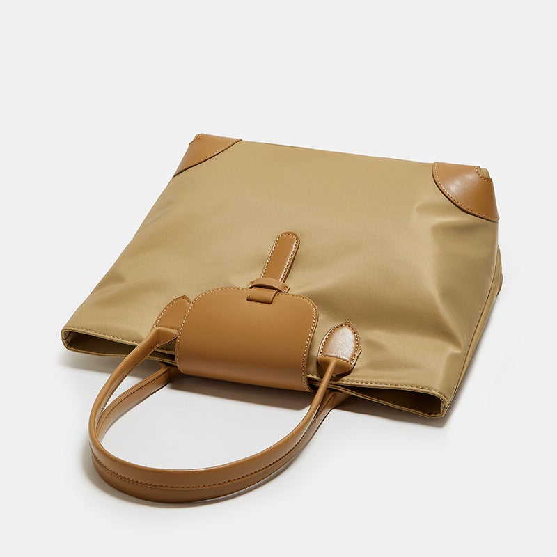 Large-Capacity Bag Women'S New Shoulder Bag Commuter Large Bag Student Class Bag Nylon Cloth Versatile Tote Bag Fashion - Image 4