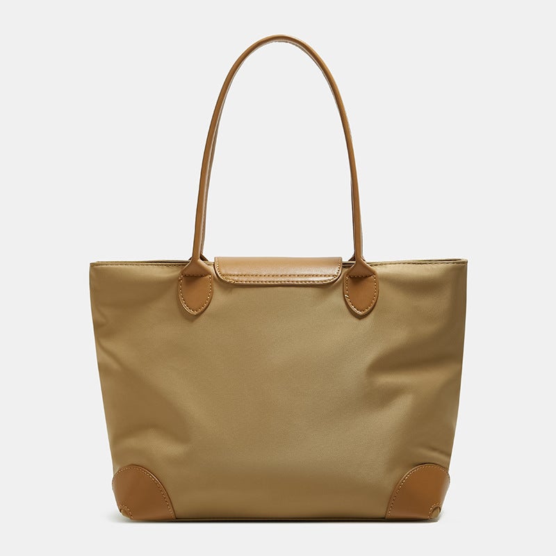 Large-Capacity Bag Women'S New Shoulder Bag Commuter Large Bag Student Class Bag Nylon Cloth Versatile Tote Bag Fashion - Image 3