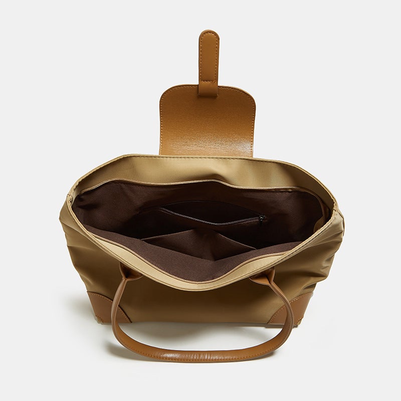 Large-Capacity Bag Women'S New Shoulder Bag Commuter Large Bag Student Class Bag Nylon Cloth Versatile Tote Bag Fashion - Image 5
