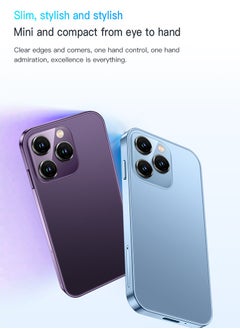 SOYES Super Mini Mobile Phone Android Quad Core Titanium Silver, Mobile Mini Smartphone Ultra Small Pocket Student Children Men and Women（Pink）  - Image 3
