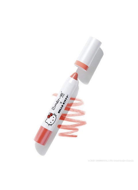 X Hello Kitty Hello Lippy Moisturizing Tinted Lip Balm (Peach Pout)