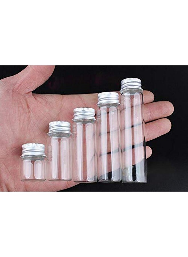 XINGZI 12PCS 15ml Clear Glass Cute Strong Decorative Bottles Vials Tube Jars Cans Container with Aluminum Cap for Cosmetics Dispensing Sample Message Essential Oil Powders Wishing Storage - pzsku/Z4AEF947A466BF76DD6BDZ/45/_/1740982560/09fed4eb-02fd-459c-94c4-019b86f312b2