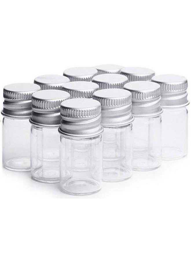 XINGZI 12PCS 15ml Clear Glass Cute Strong Decorative Bottles Vials Tube Jars Cans Container with Aluminum Cap for Cosmetics Dispensing Sample Message Essential Oil Powders Wishing Storage - pzsku/Z4AEF947A466BF76DD6BDZ/45/_/1740982620/813848dd-d0dc-45ba-9b23-450067f0bdf0