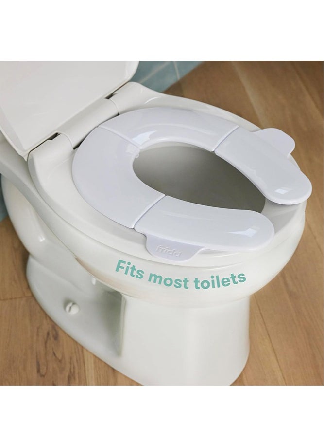 Fold-and-Go Potty Seat for Toilet | Foldable Travel Potty Seat for Toddler, Fits Round & Oval Toilets, Non-Slip Base, Handles, Includes Free Travel Bag - pzsku/Z4AEF970AB9FE1D1D5241Z/45/_/1733120693/2ee486e9-3601-4773-a162-28c7e0ca947b