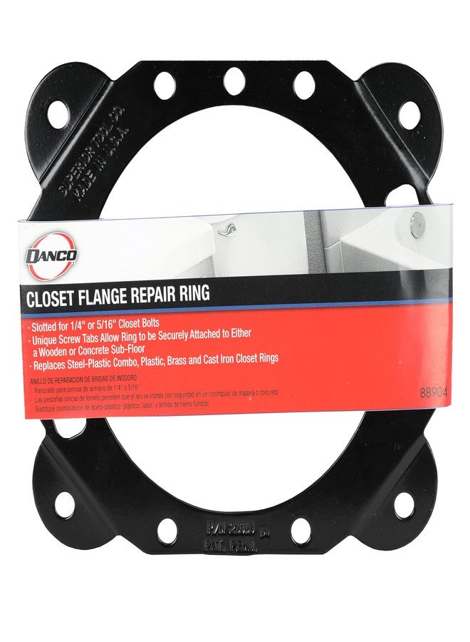 Danco 88904 Toilet Flange Repair Ring, Steel, [Finish]<, For Use With 1/4 in or 5/16 in Closet Bolts - Image 3