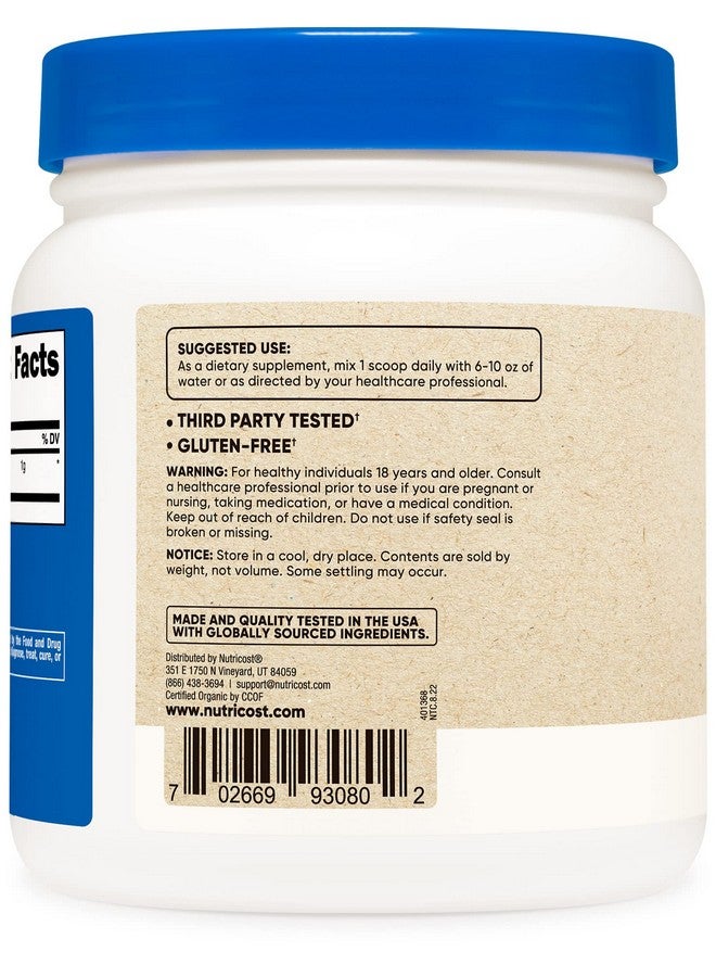 Nutricost Organic Spirulina 1LB (3 Bottles) - 3LBS, 1g Per Serving - Image 3